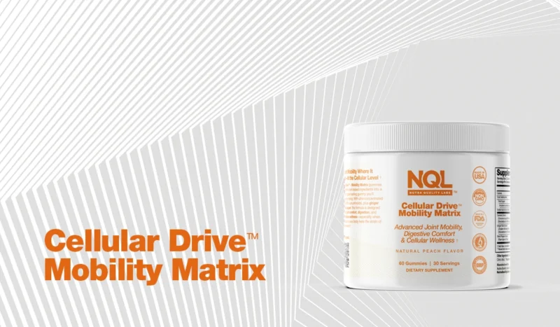 Cellular Drive™ Mobility Matrix: Plant-Powered Support for Movement, Digestion & Cellular Wellness