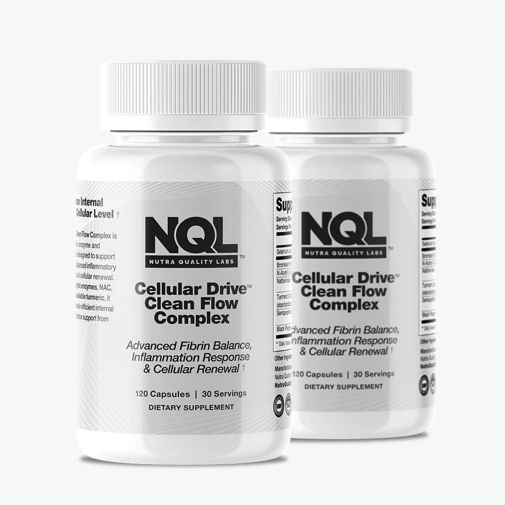 Nutra Quality Labs Cellular Drive Clean Flow Complex - Buy 2 and Save