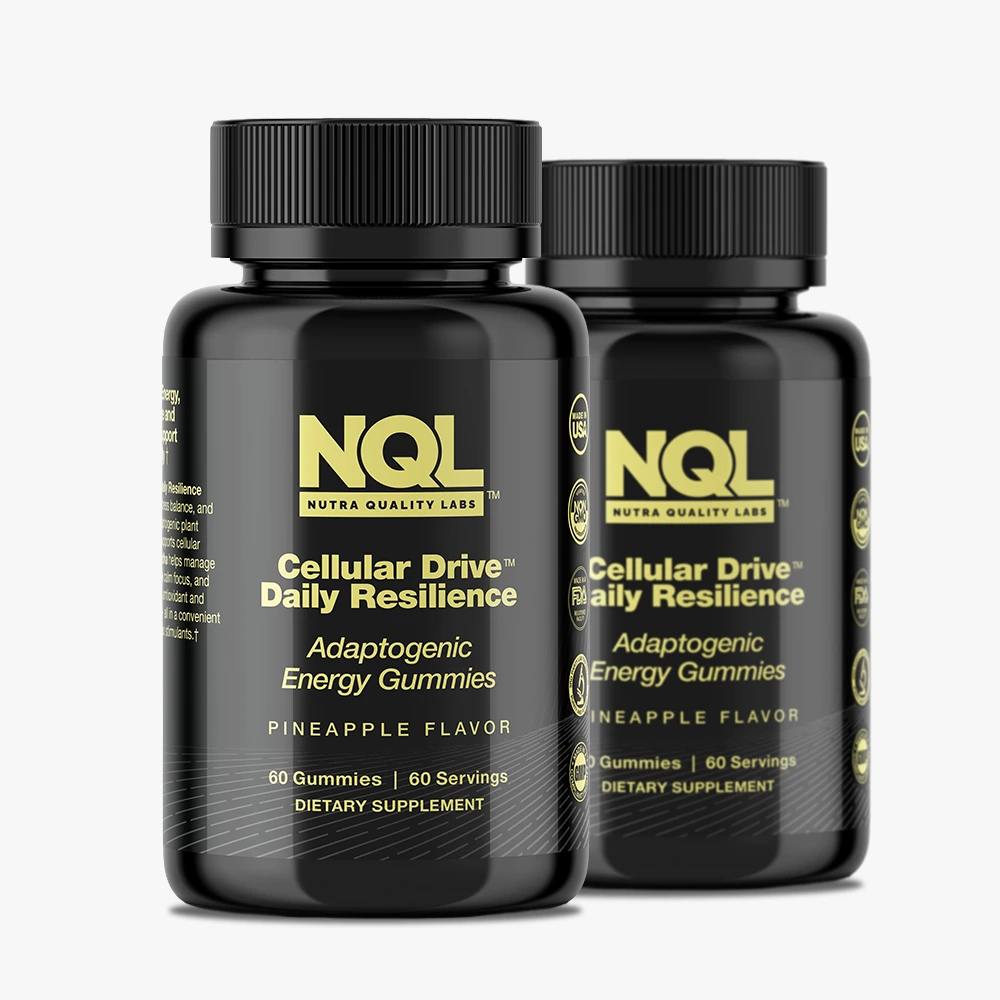Cellular Drive Daily Resilience Adaptogenic Energy Gummies - Buy 2 and Save