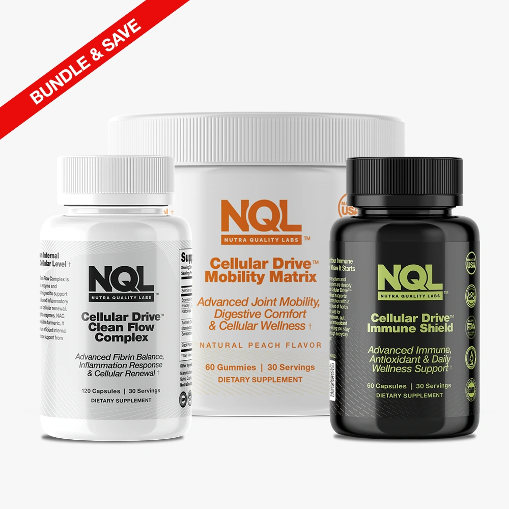 Cellular Drive Recovery & Inflammation Control Bundle